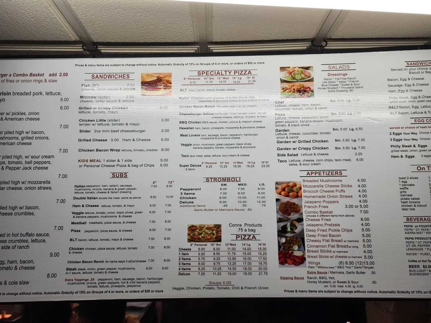 Dodson's On Broadway Menu - Updated October 2025