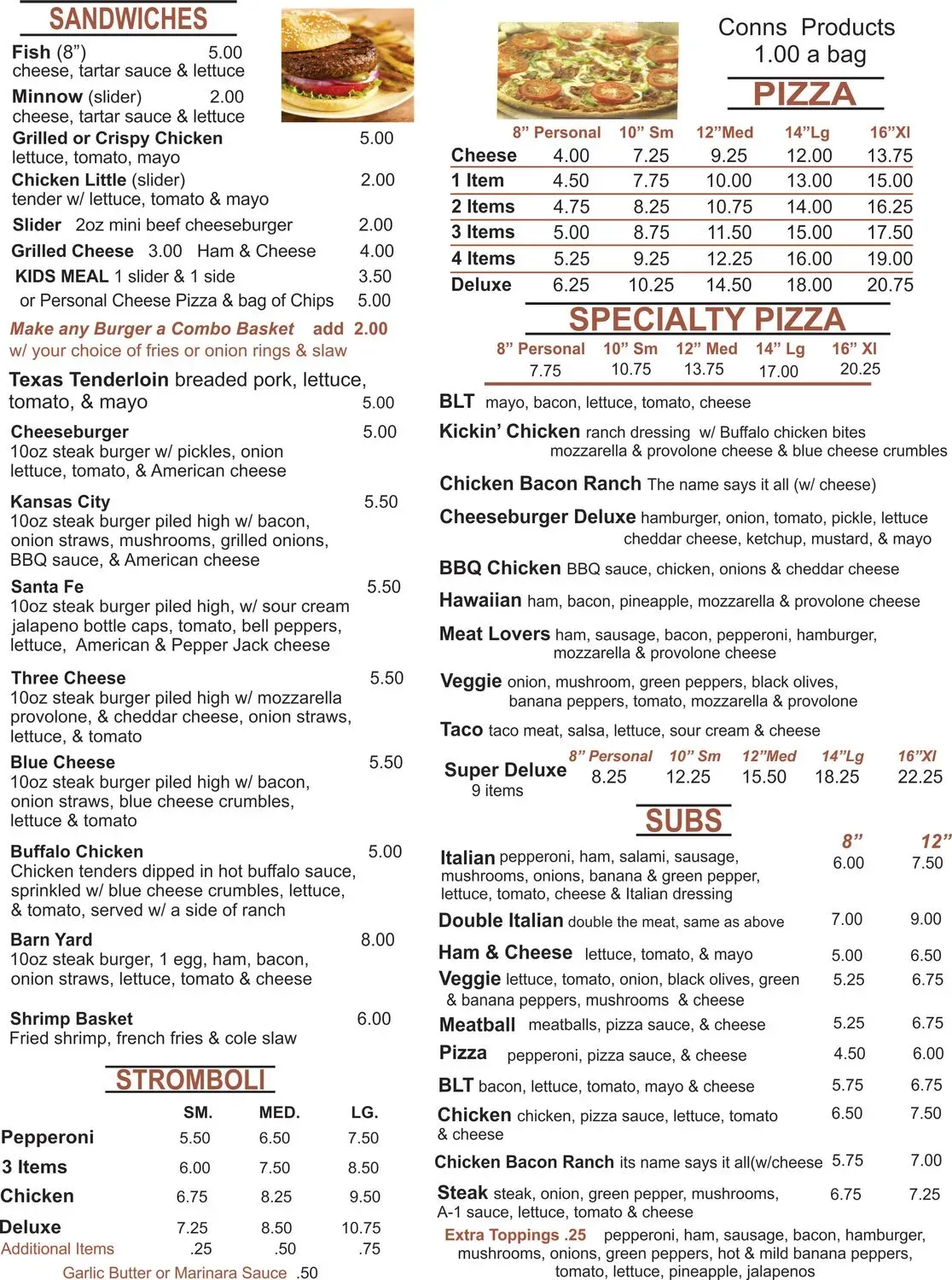 Dodson's On Broadway Menu - Updated October 2025
