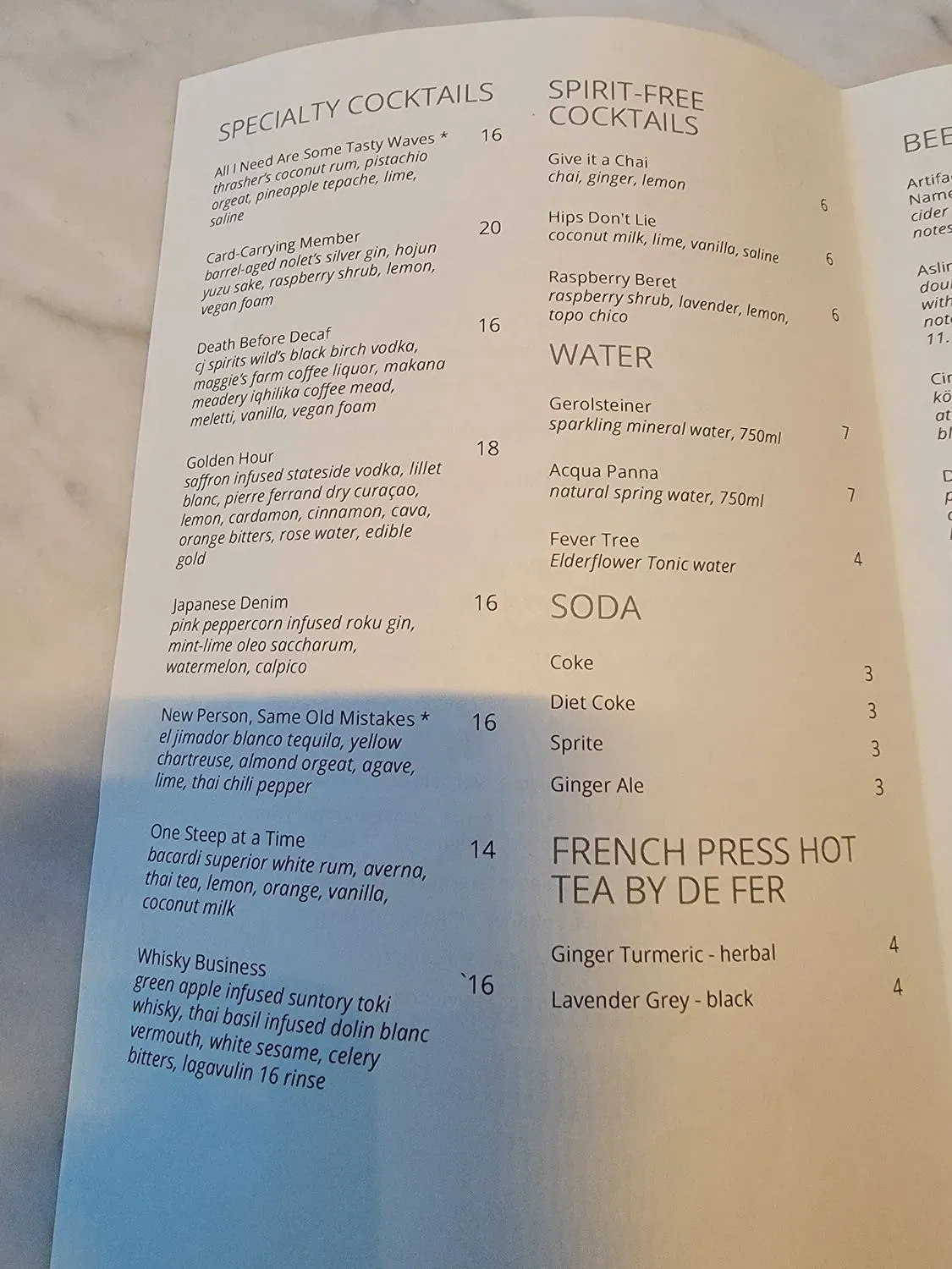 Menu 4