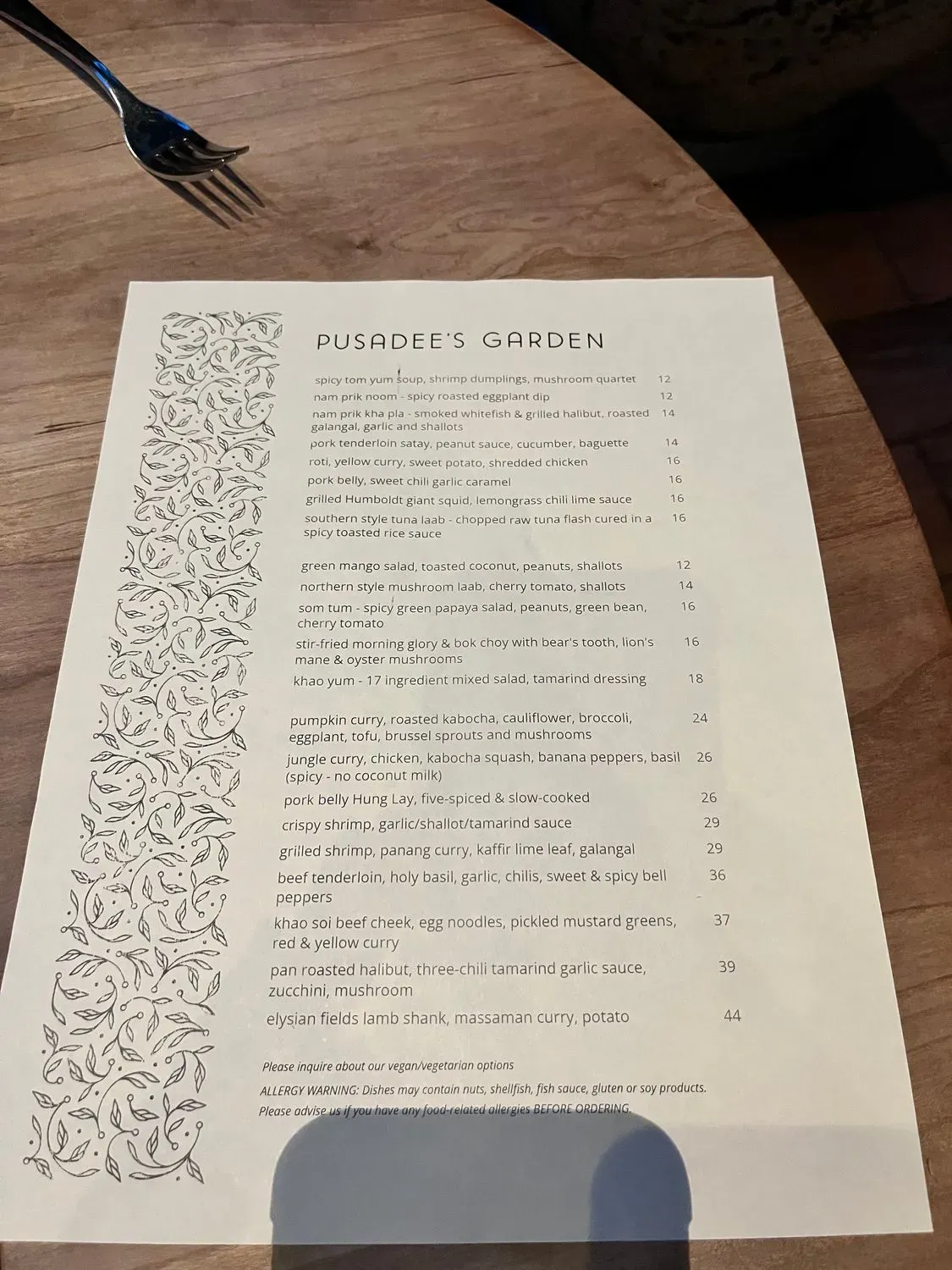 Menu 4