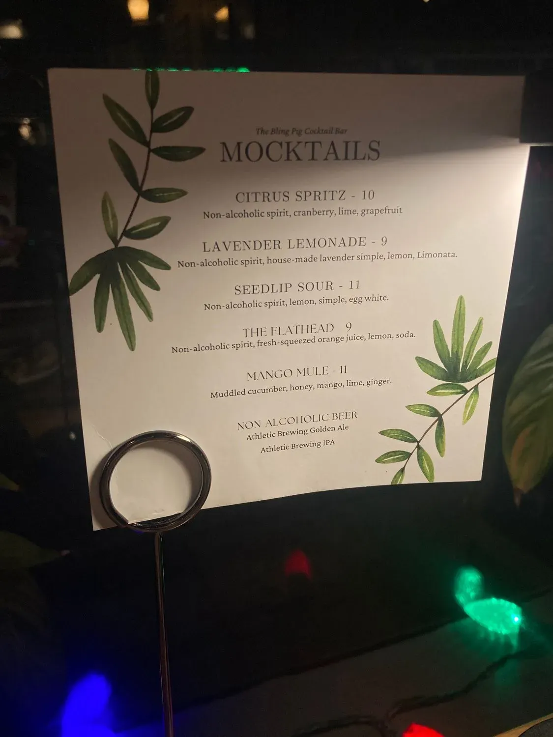 Menu 6