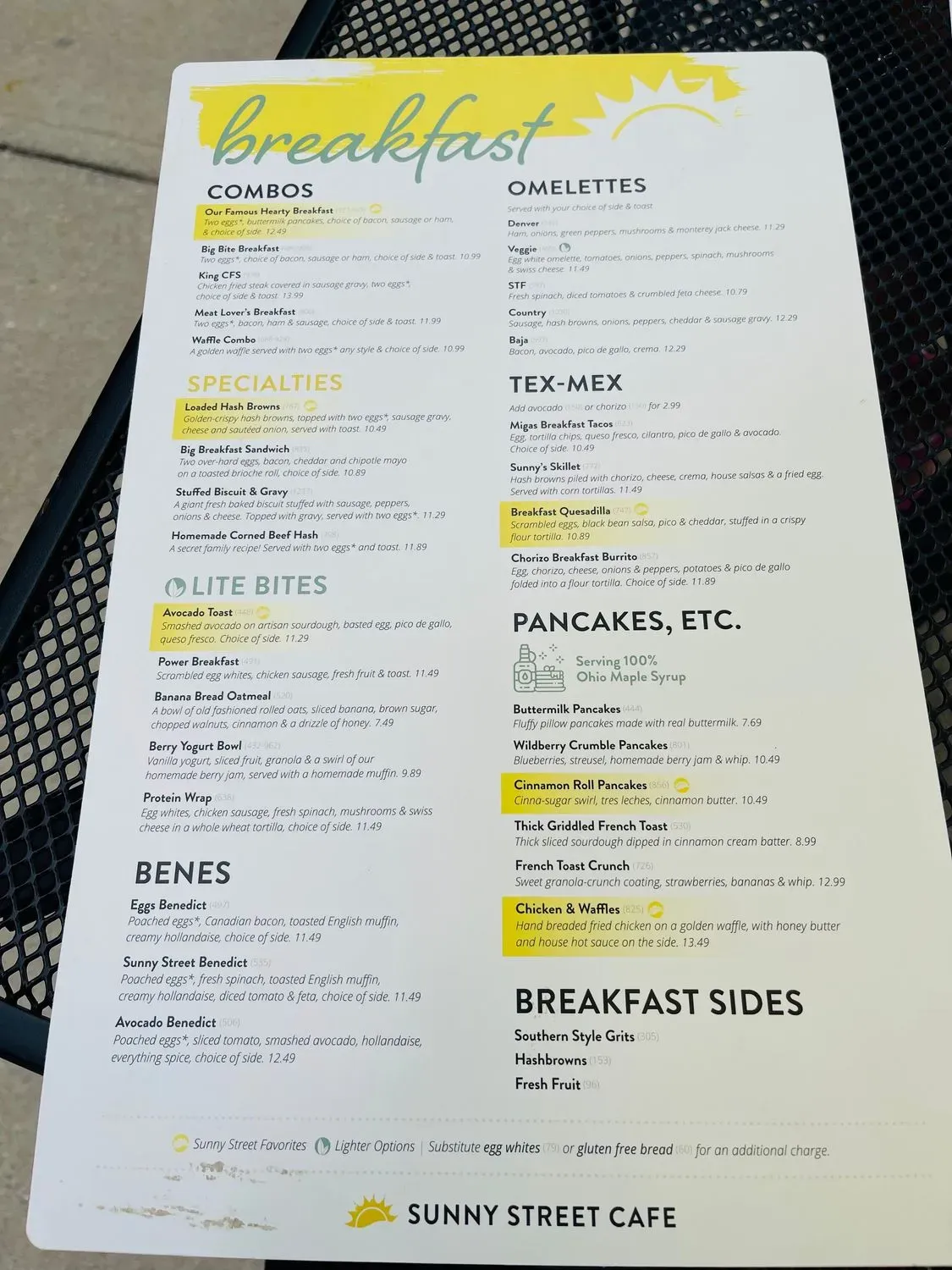 Menu 3