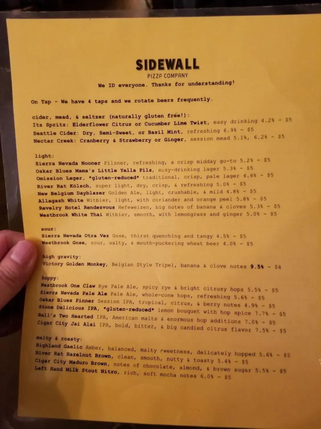 Menu 4