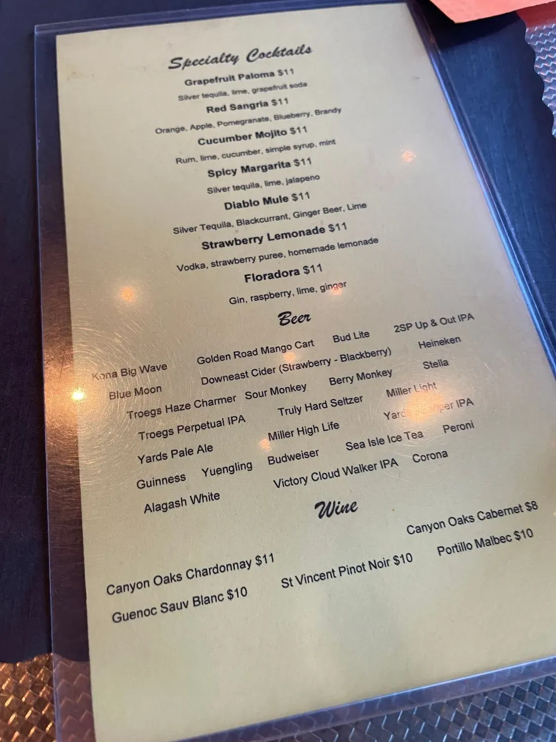 Menu 6