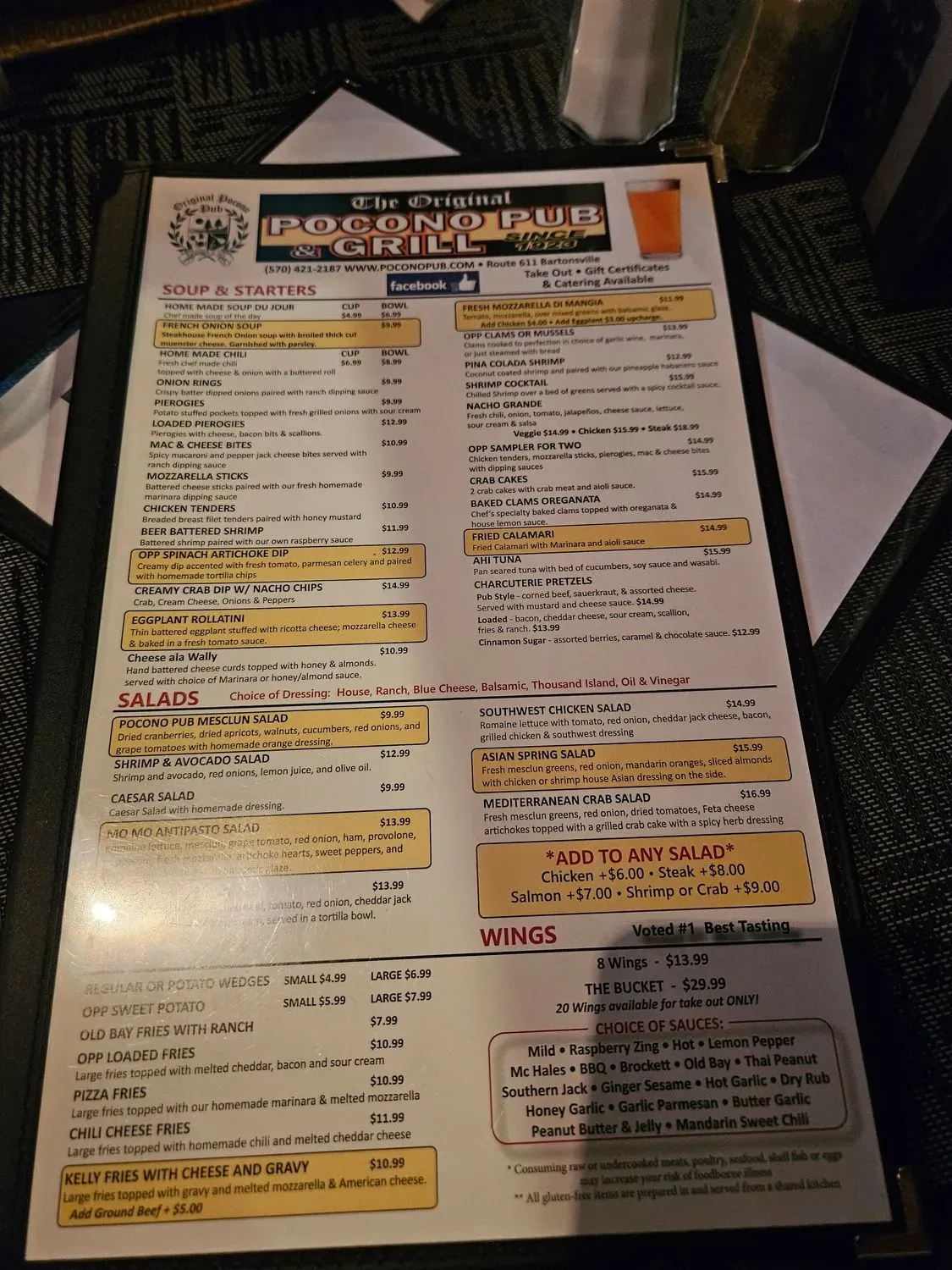 Menu 6