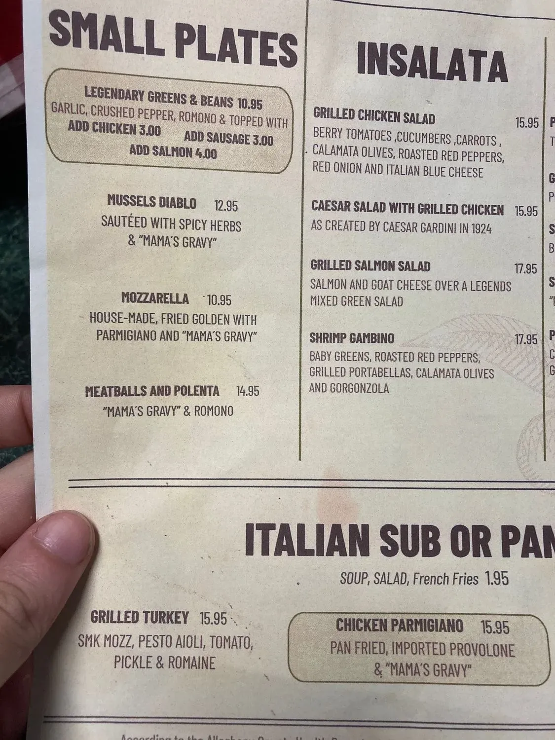 Menu 4