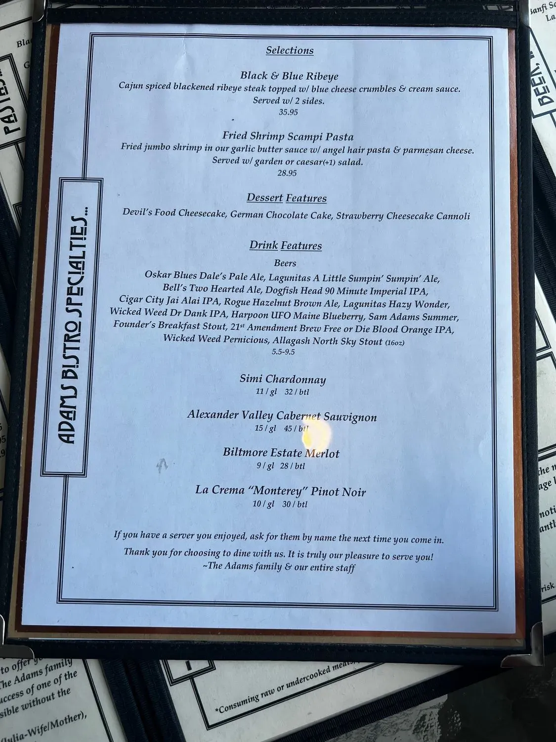 Menu 6