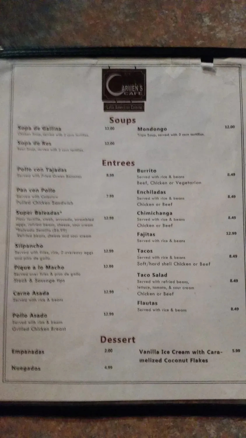 Menu 4