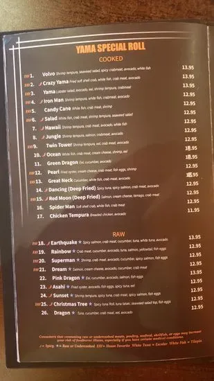 Menu 6