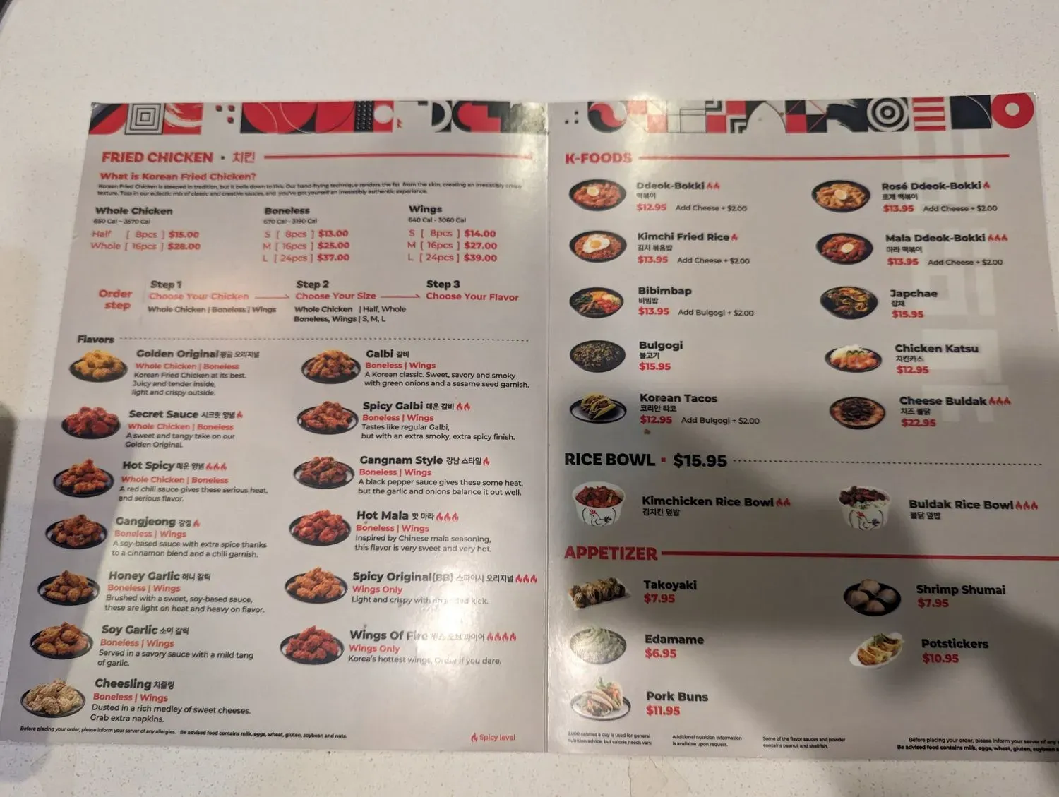 Menu 6