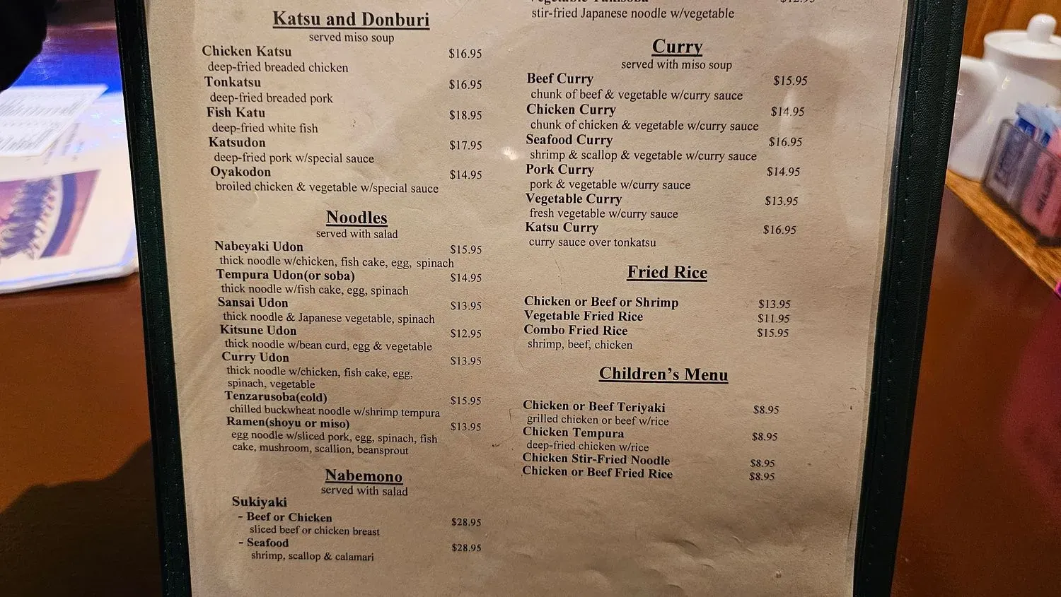 Menu 6