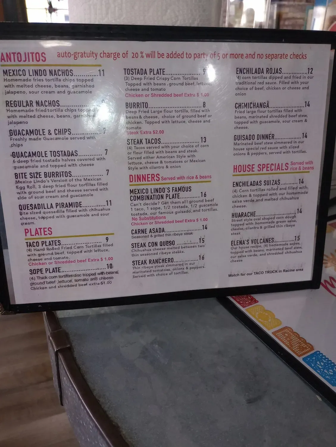 Menu 4