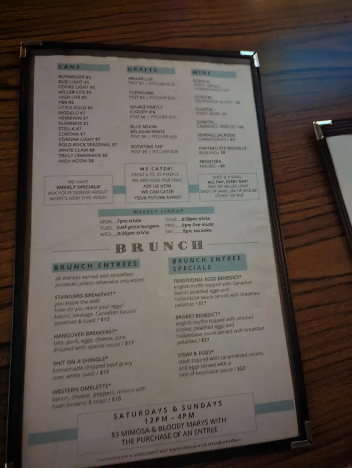 Menu 4