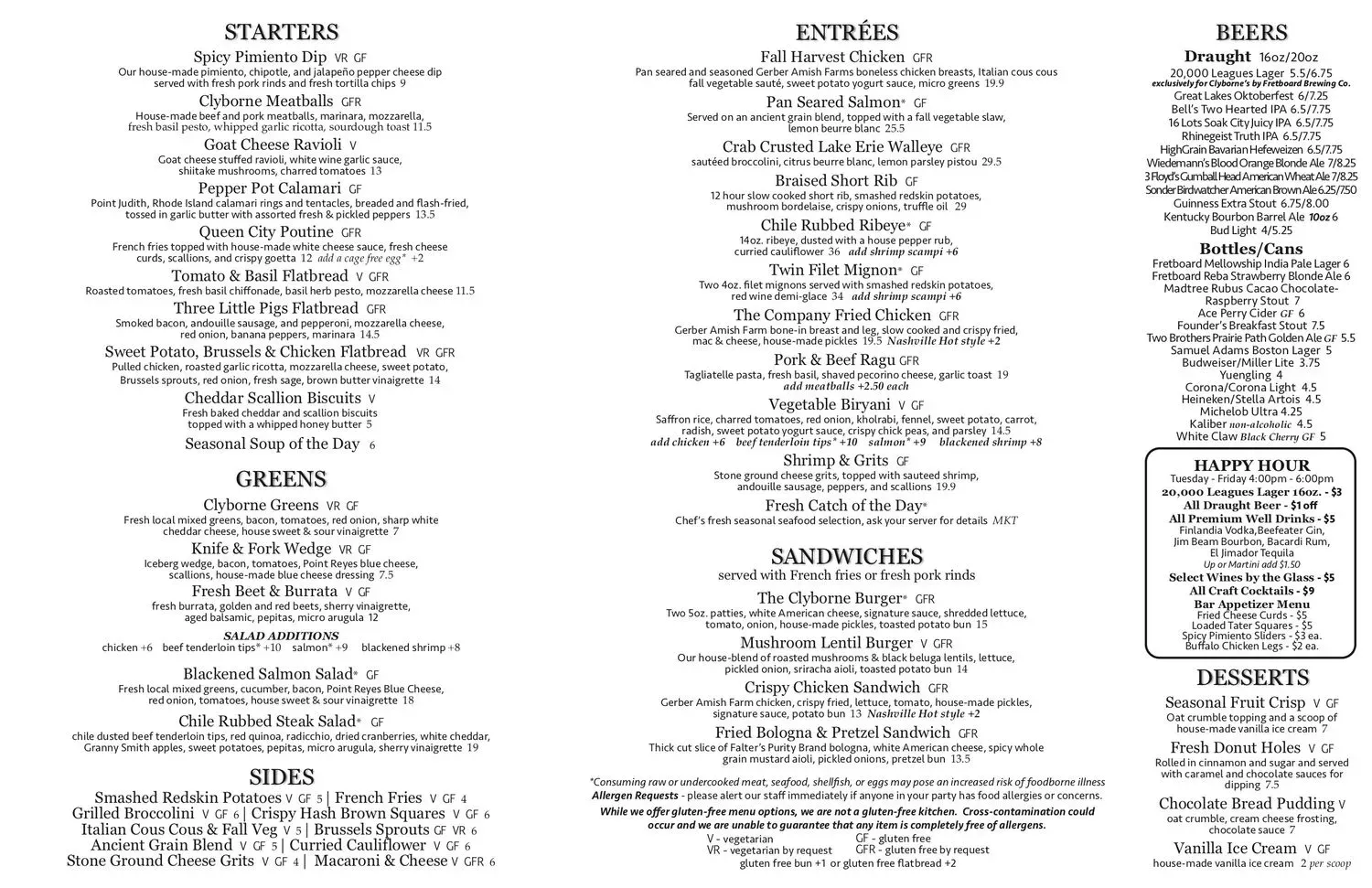 Menu 3