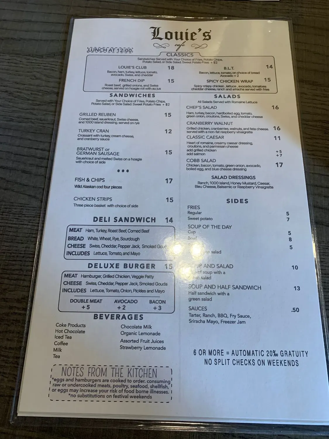 Menu 4