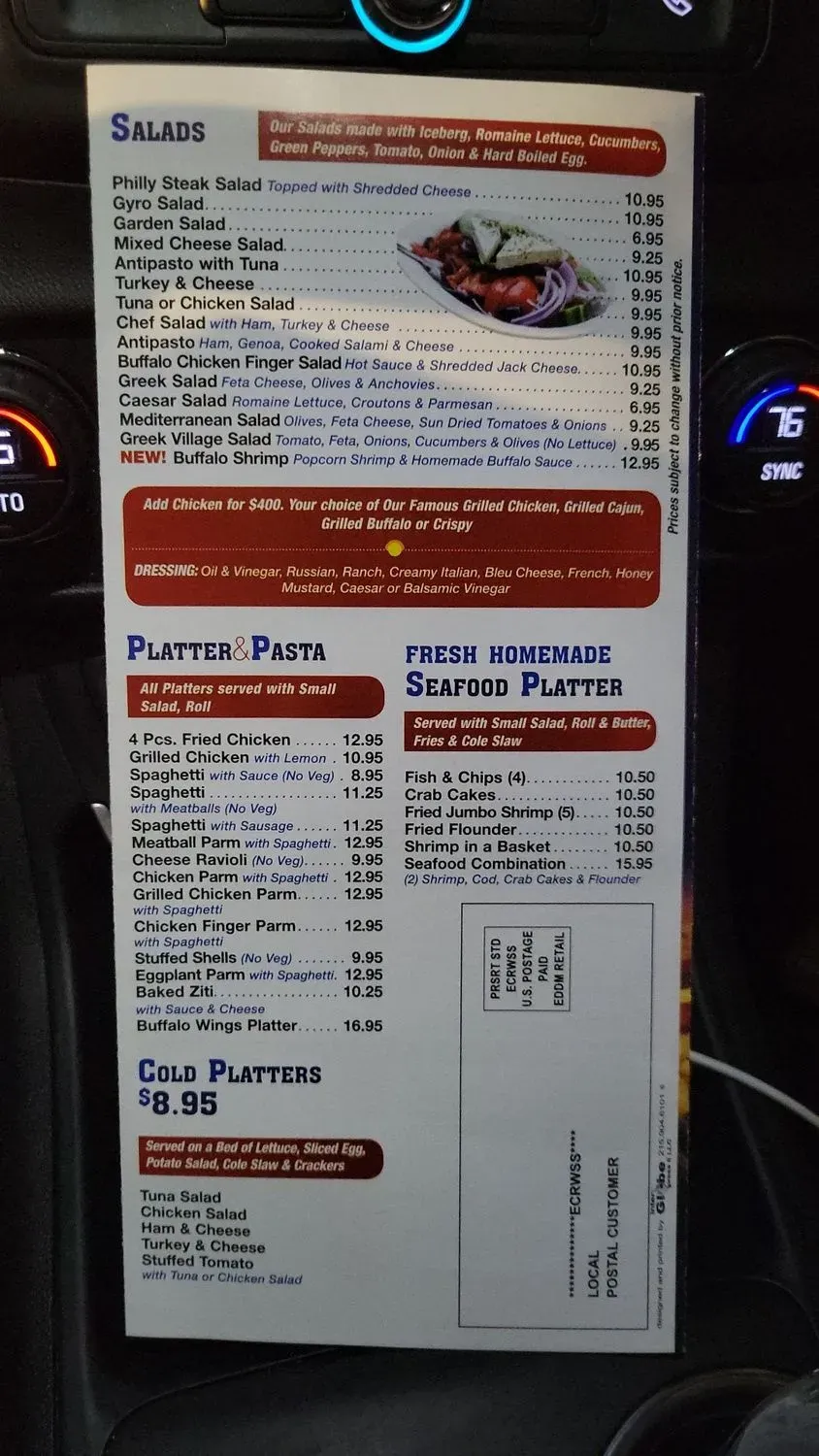 Menu 4