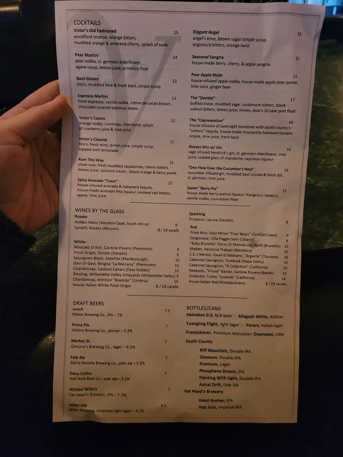 Menu 4