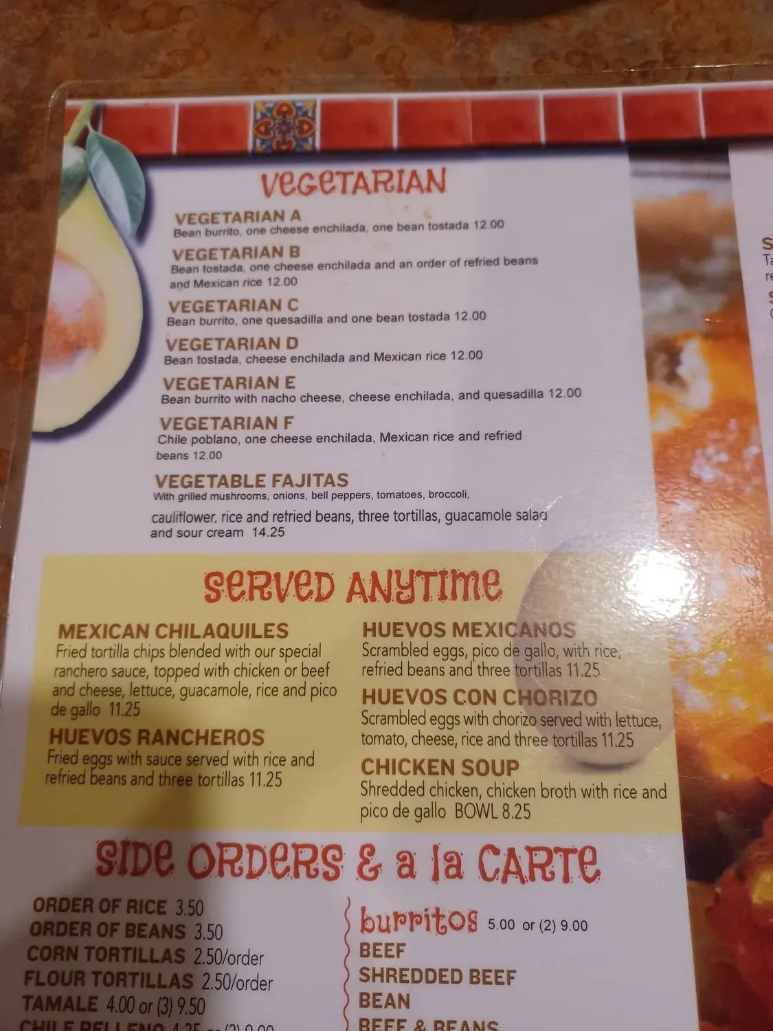 Menu 4