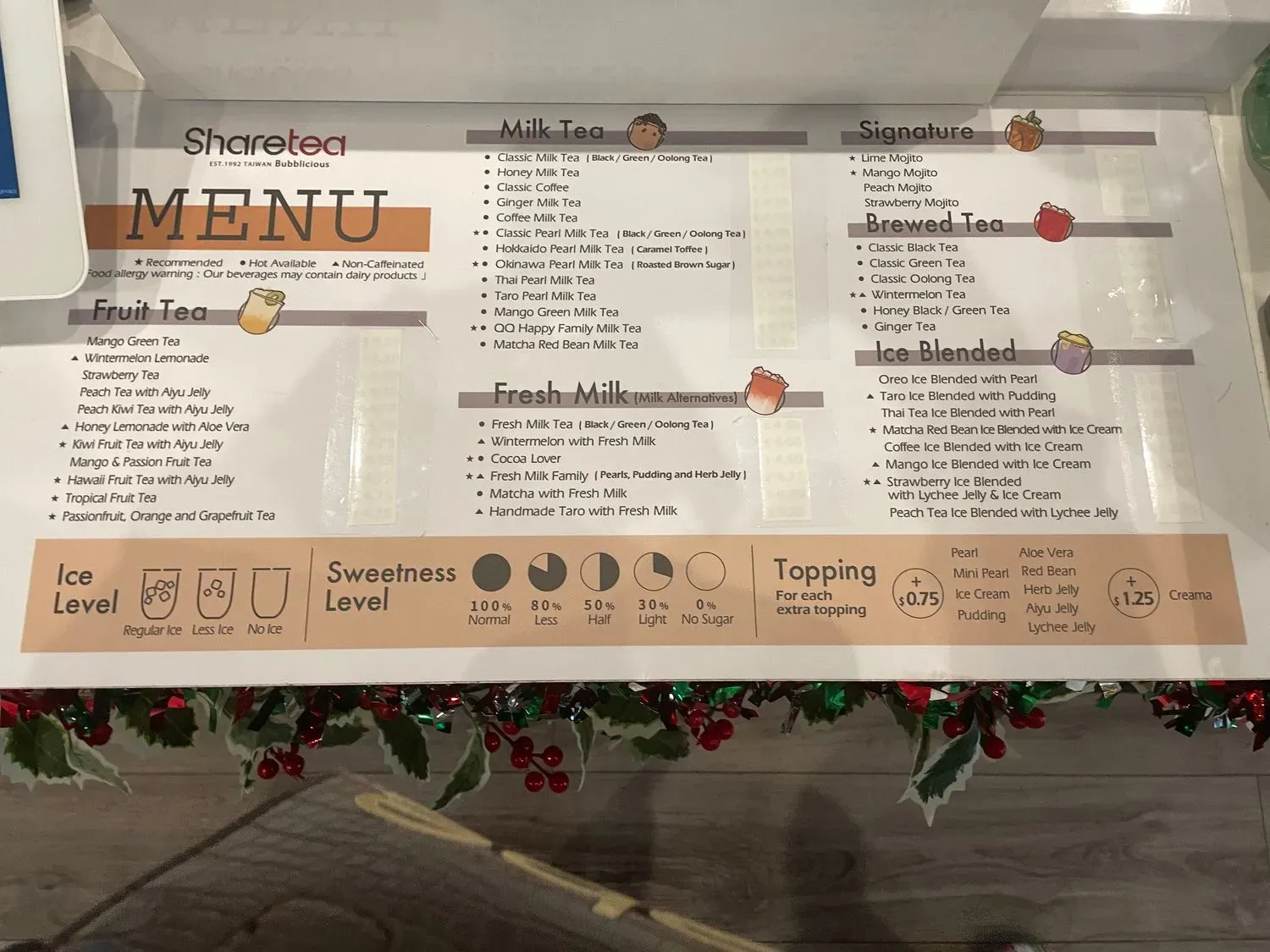 Menu 3