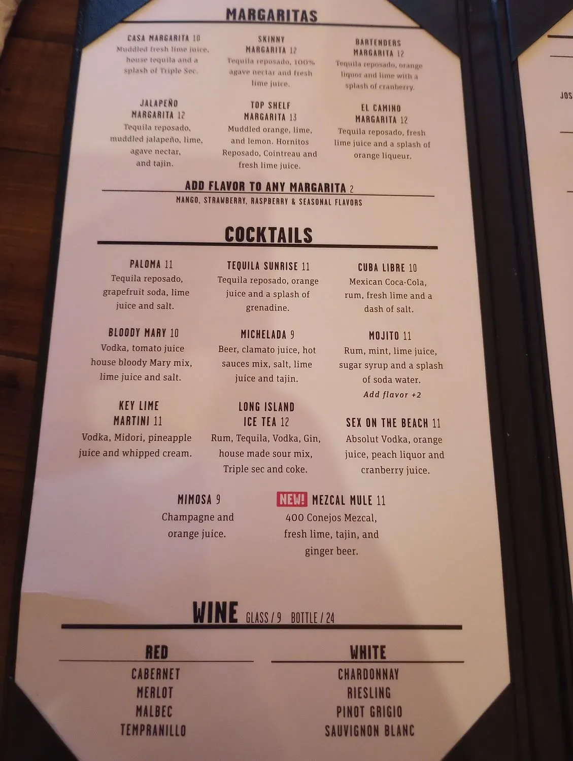 Menu 6