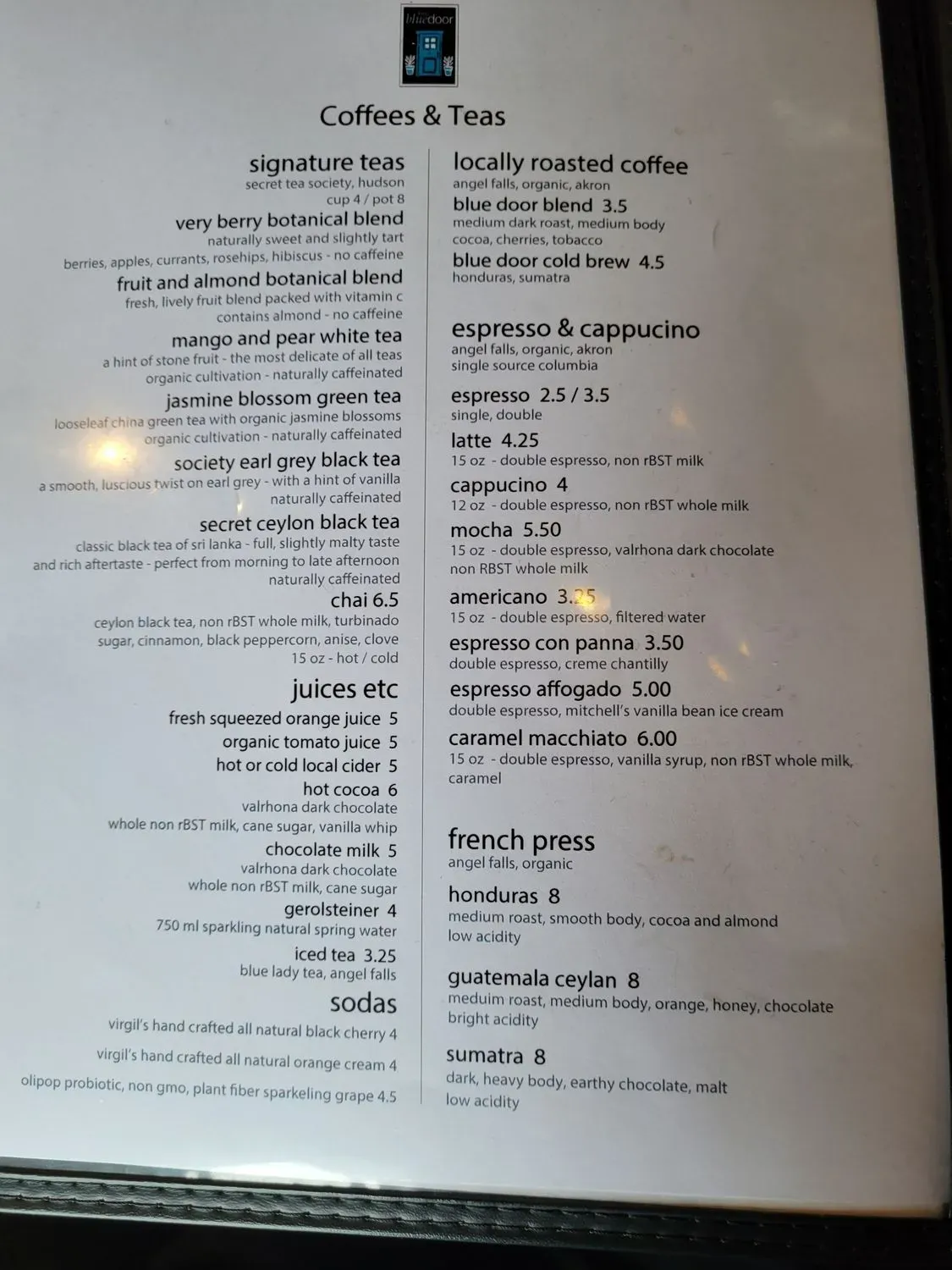 Menu 6