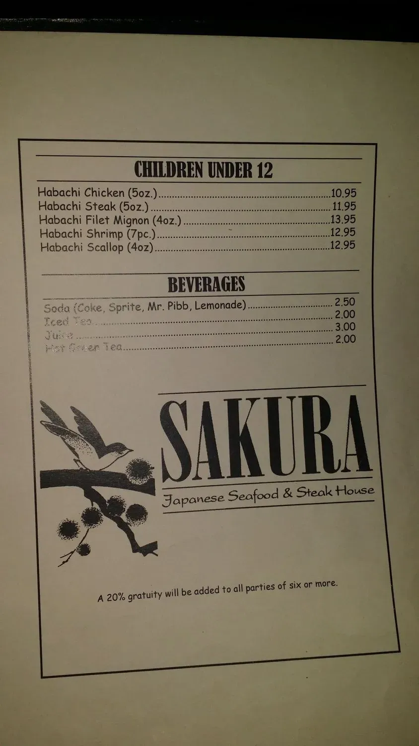 Menu 6