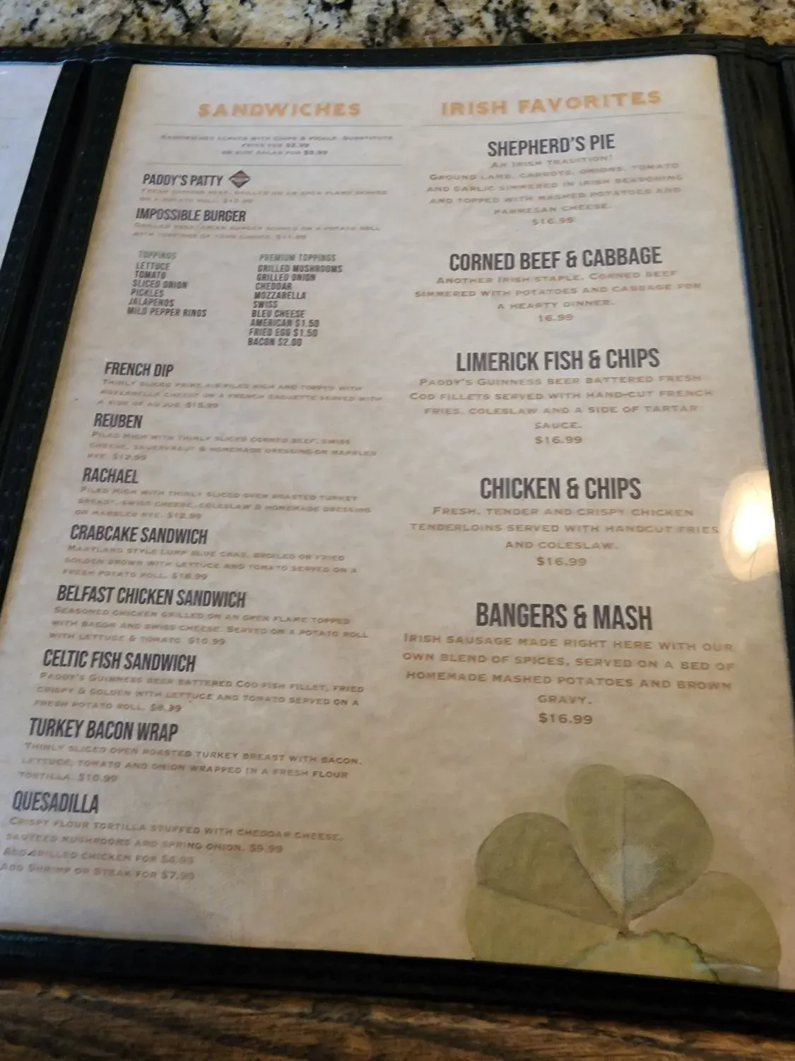 Menu 4