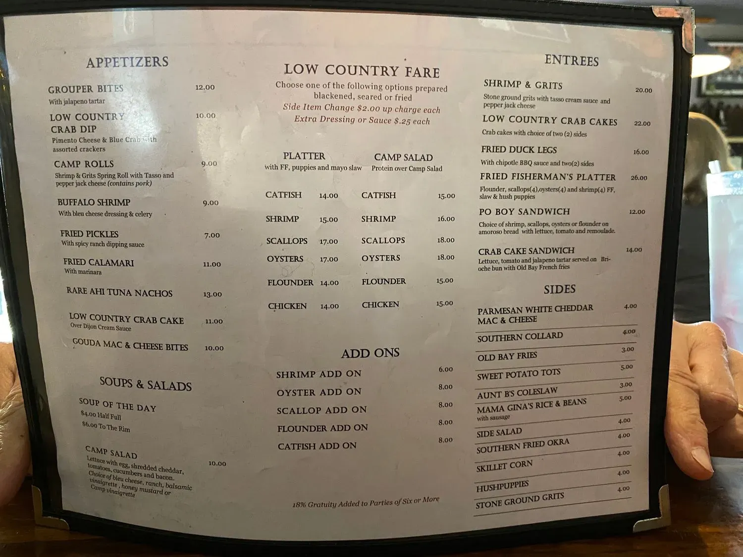 Menu 6