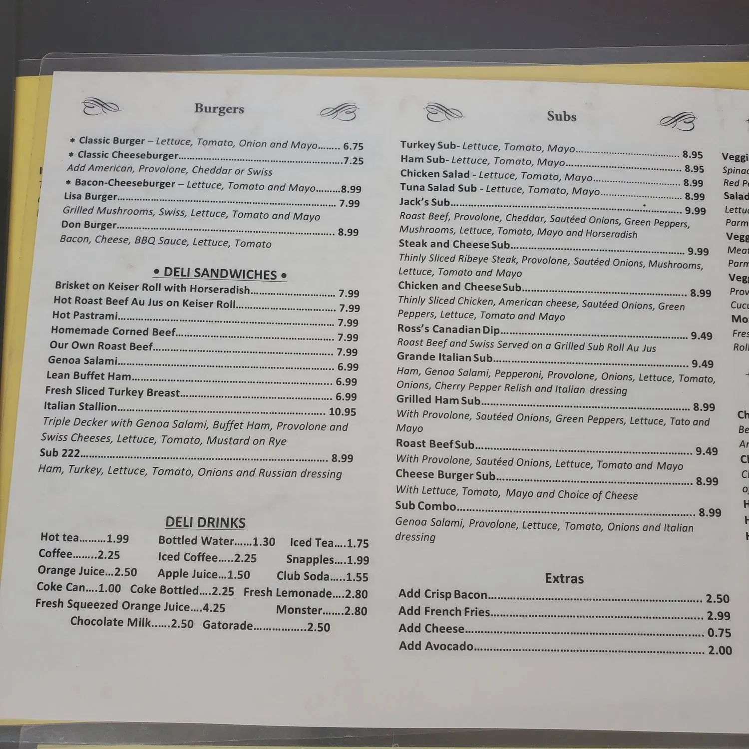 Menu 4