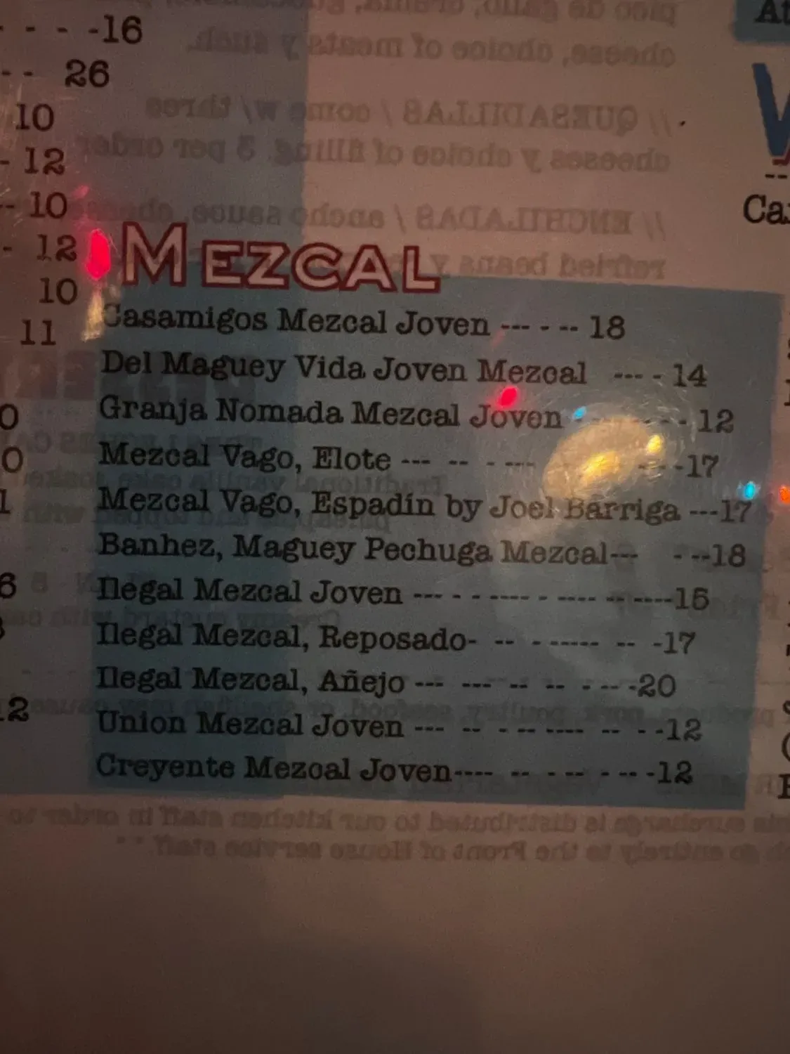 Menu 4