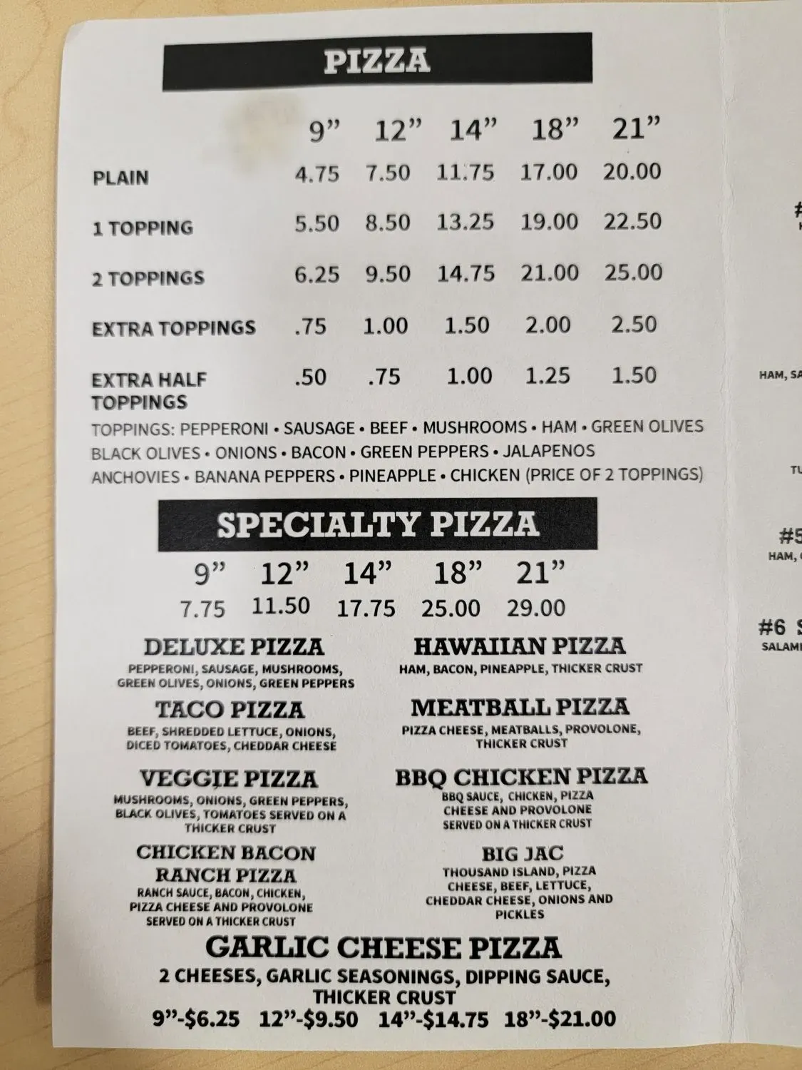 Menu 3