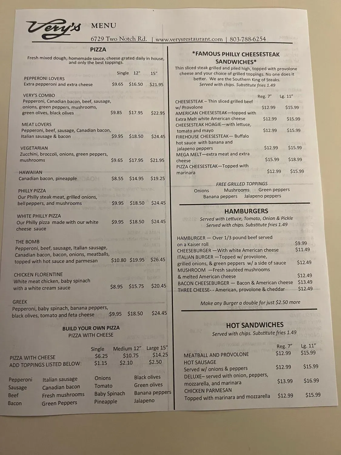 Menu 3