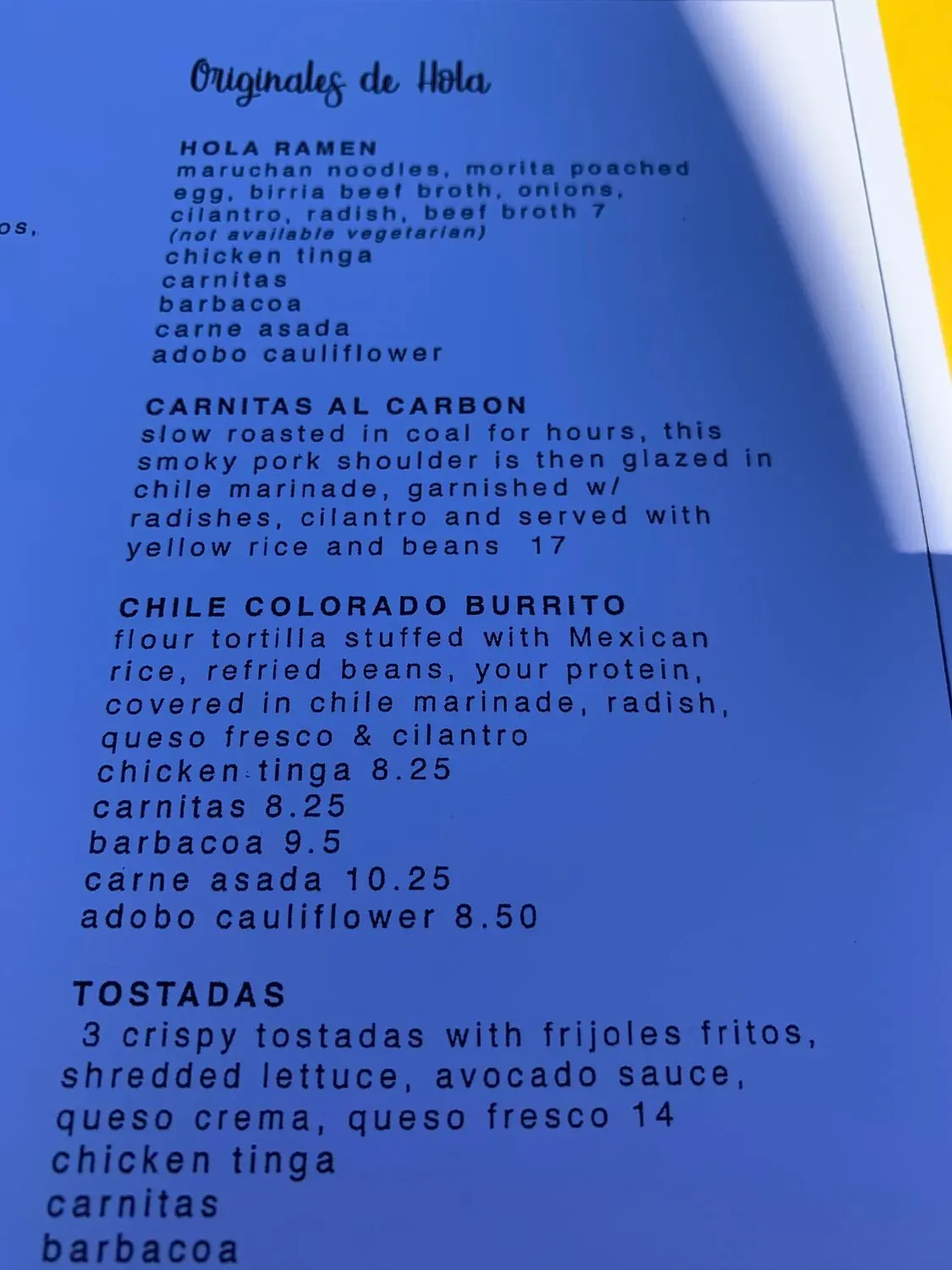 Menu 4