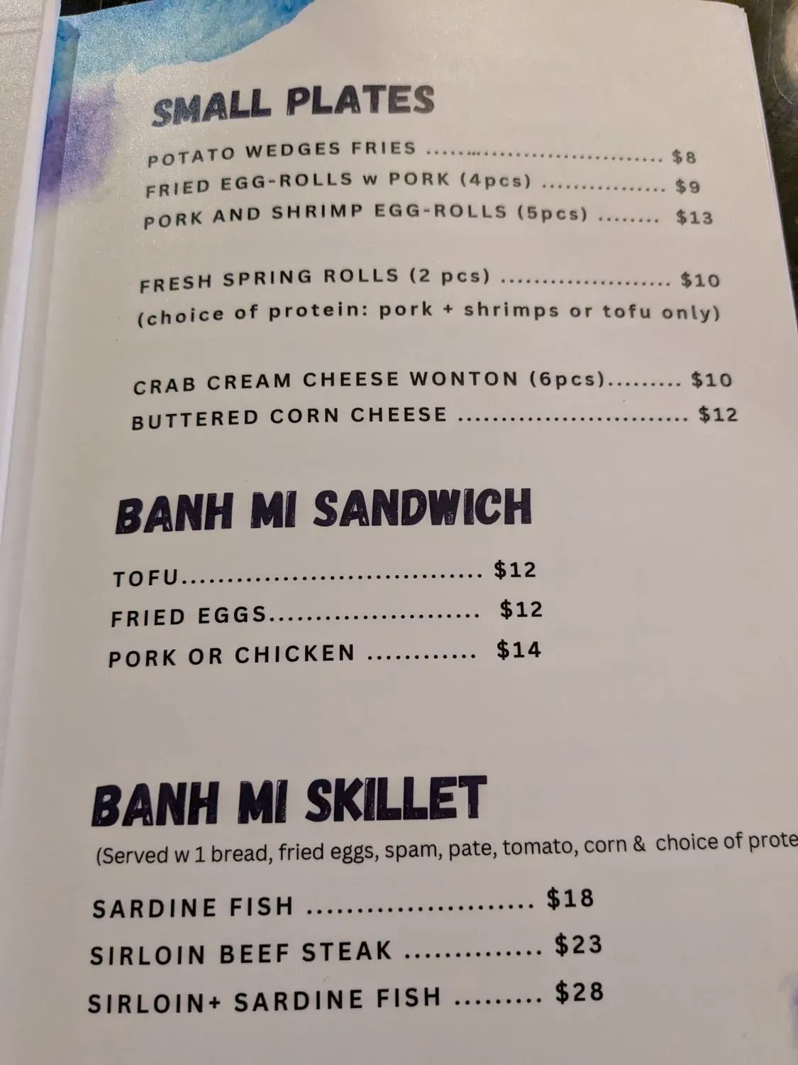 Menu 3