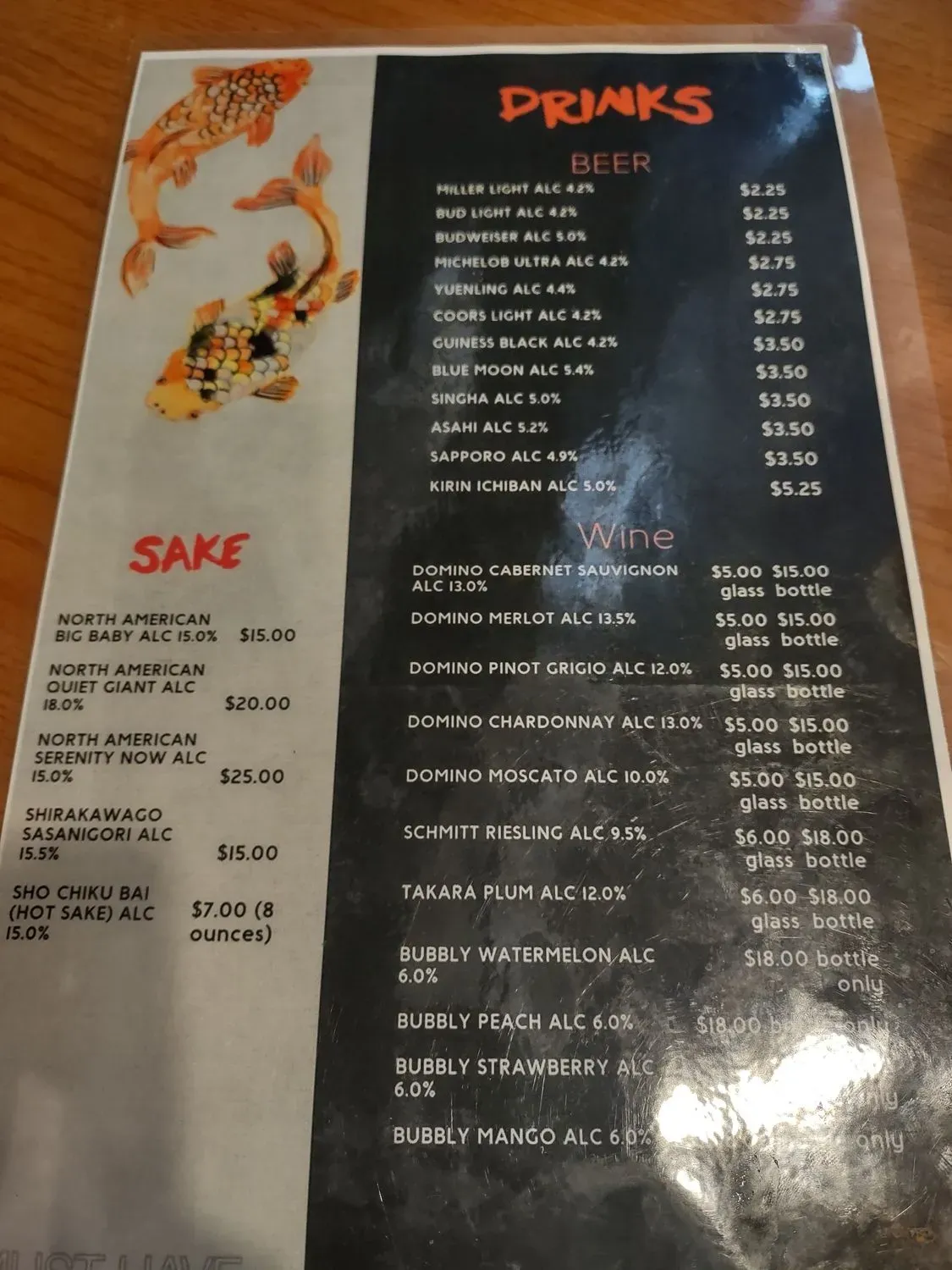 Menu 3