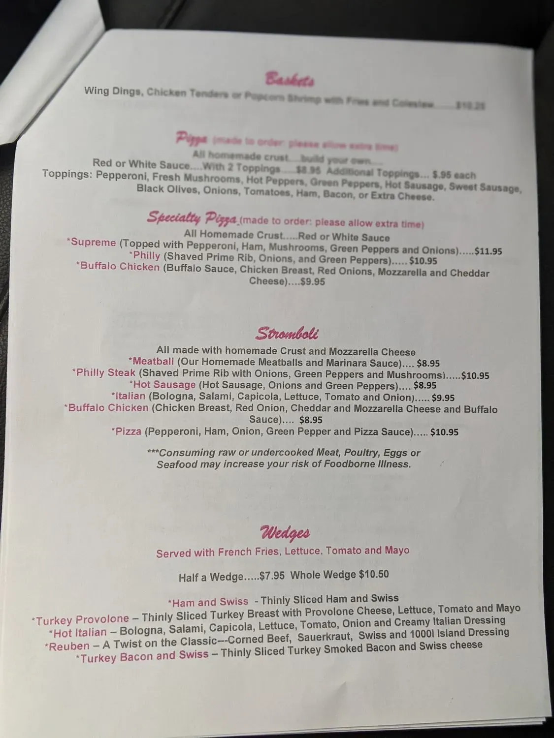 Menu 6