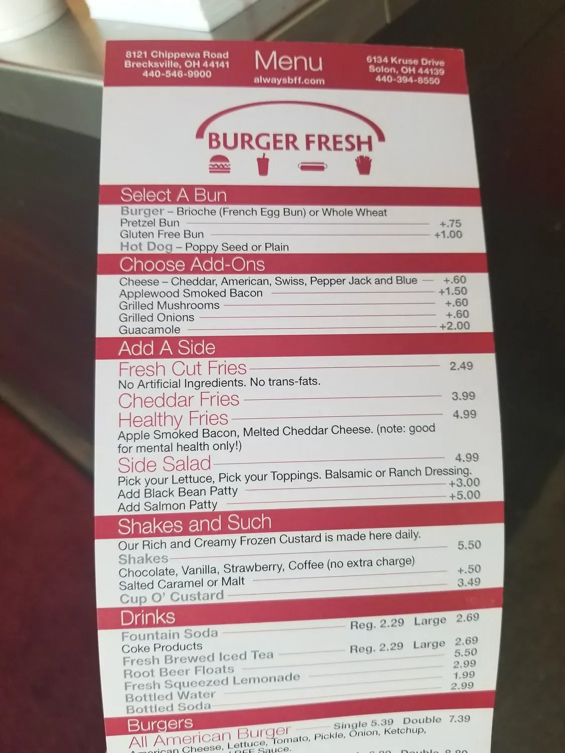 Menu 6