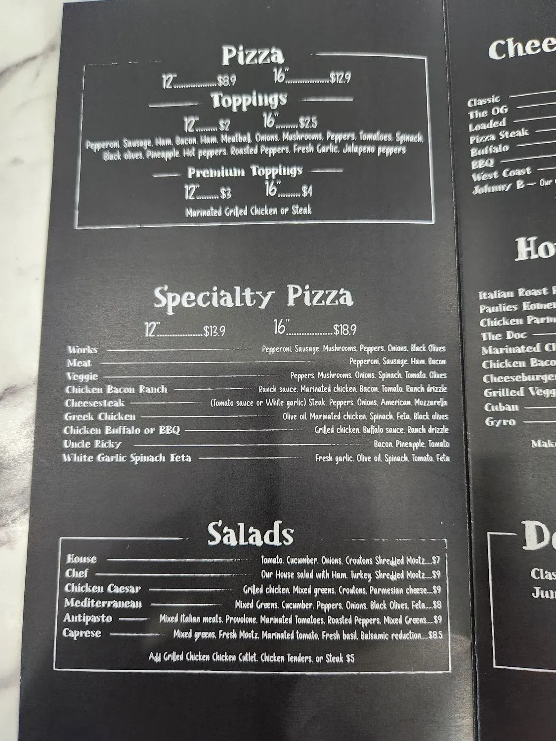 Menu 3