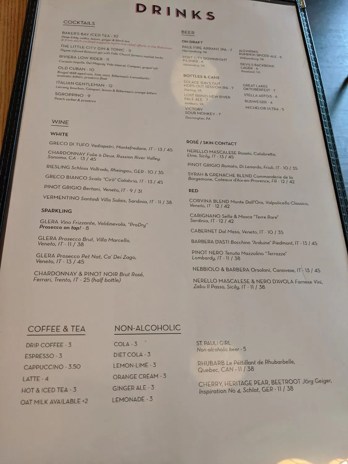 Menu 6