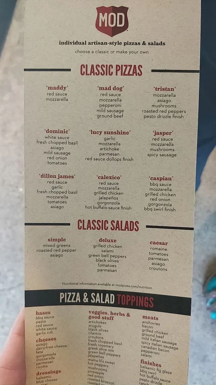 Menu 6