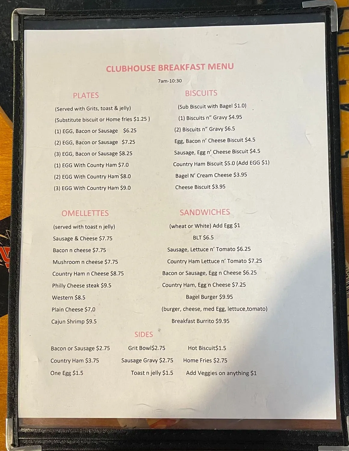 Menu 3