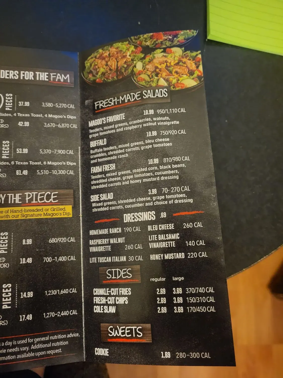 Menu 6