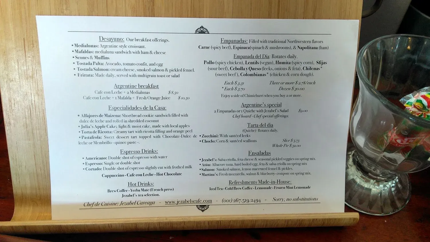 Menu 6