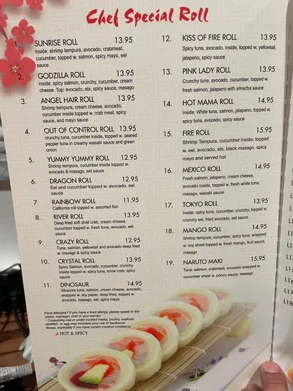 Menu 3