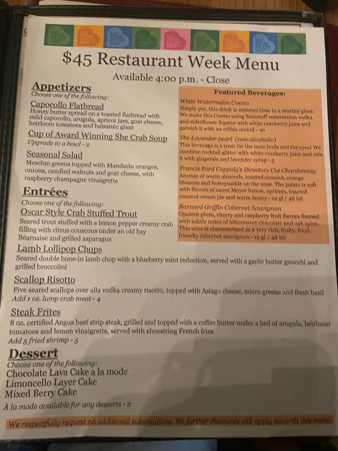 Menu 6