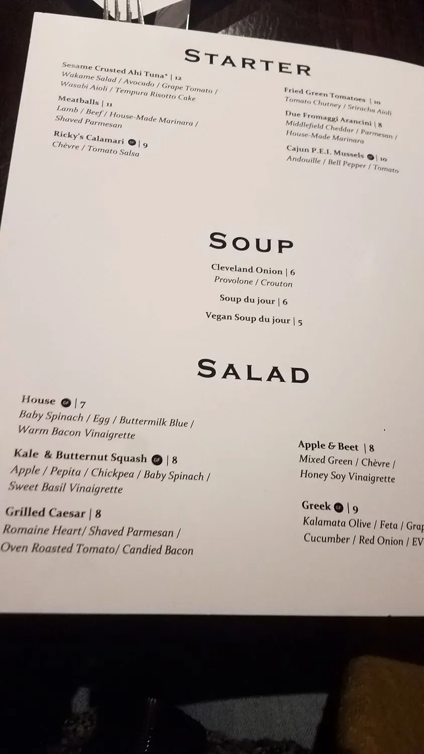 Menu 6