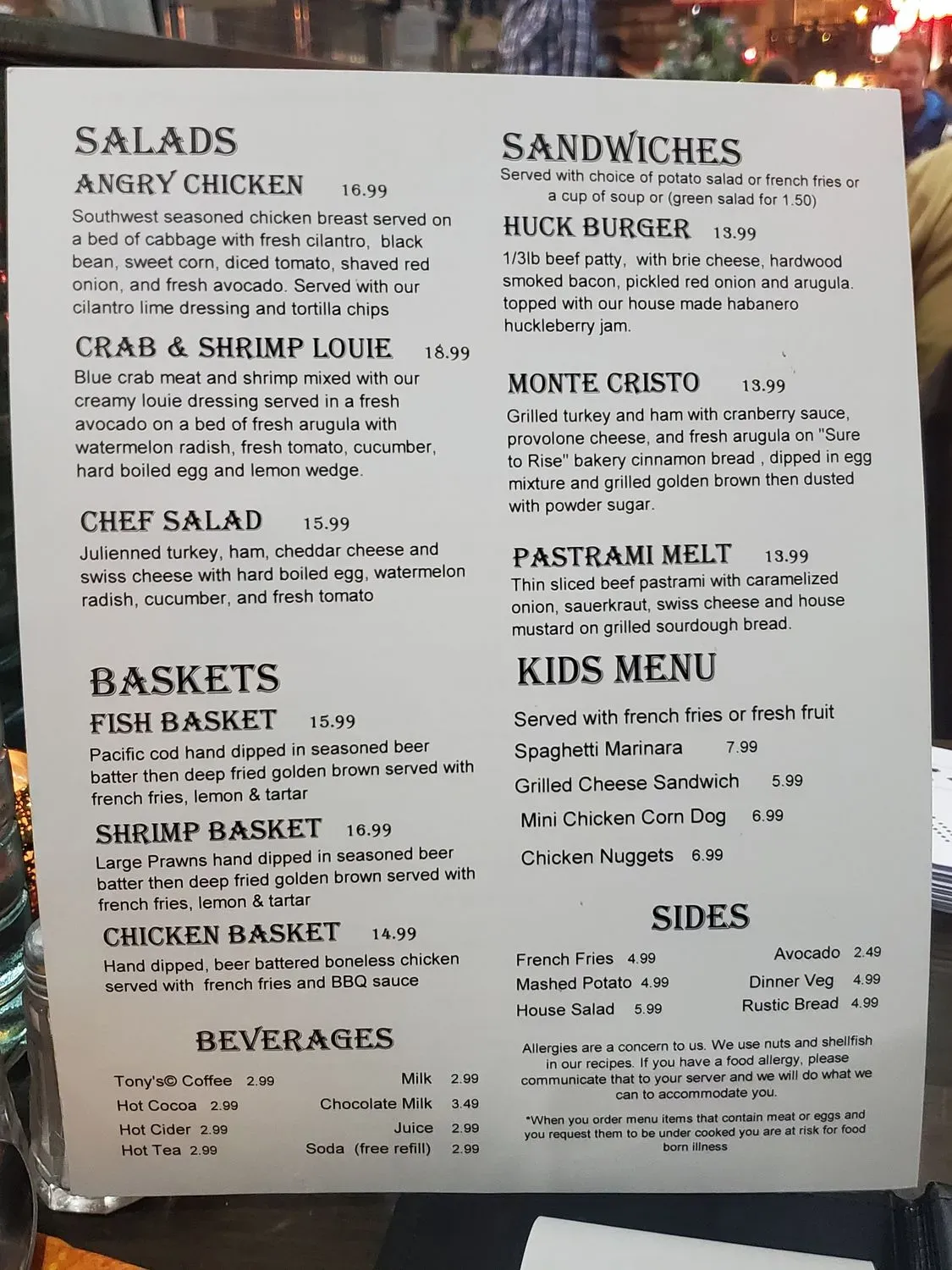 Menu 4