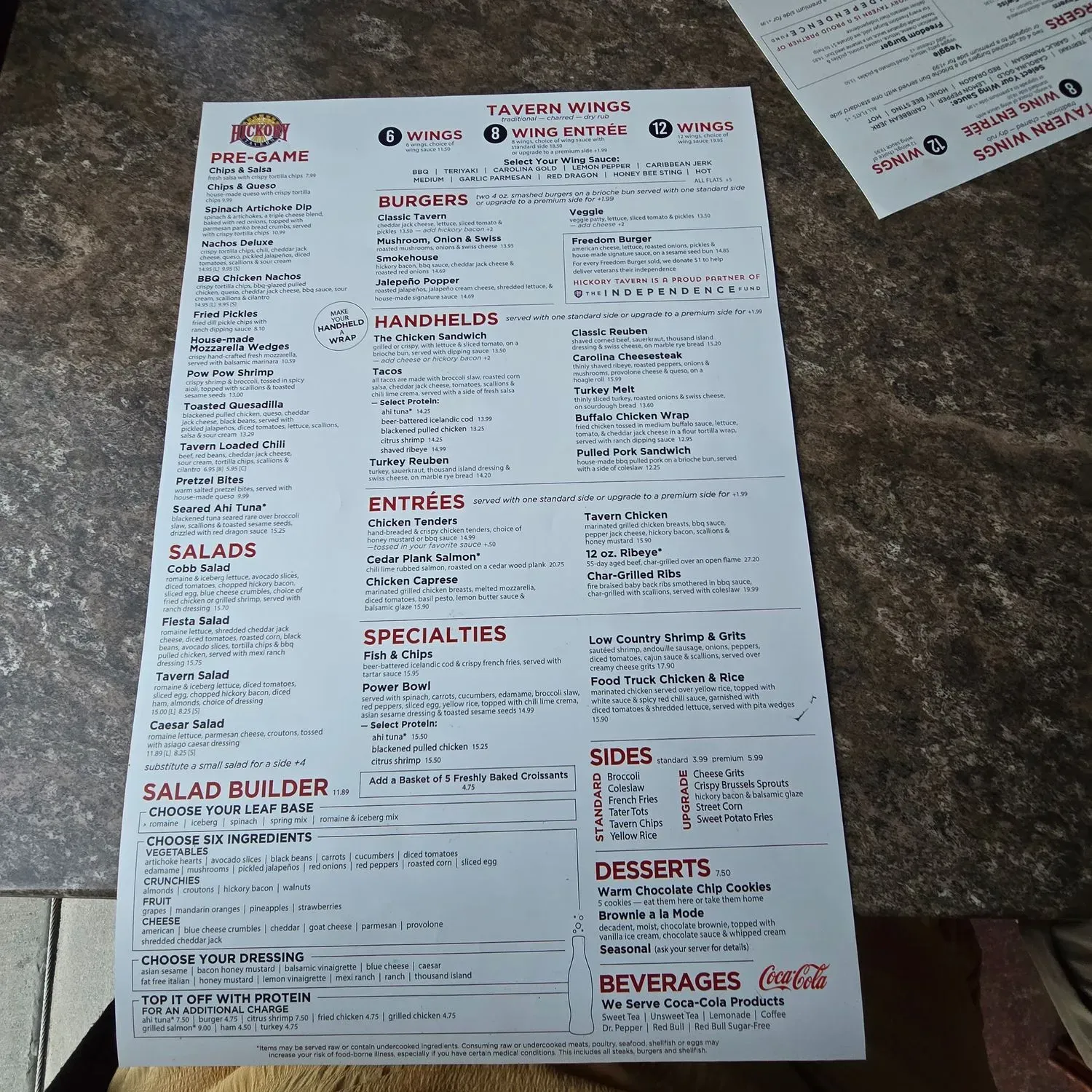 Menu 6