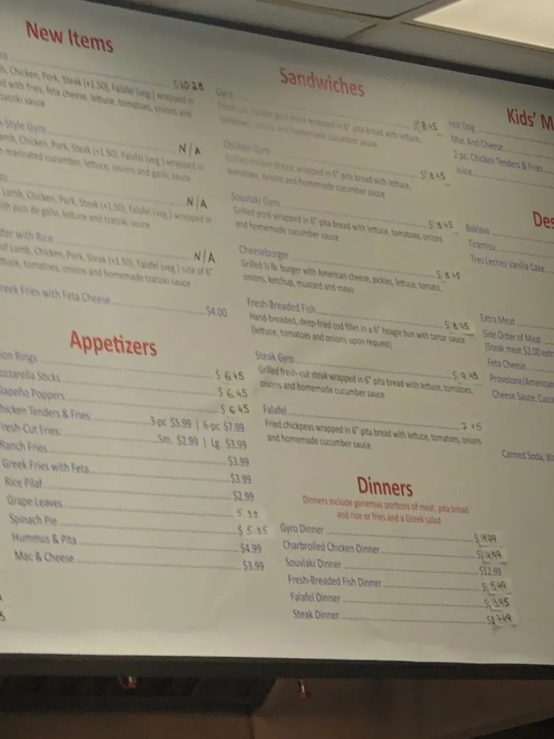 Menu 3