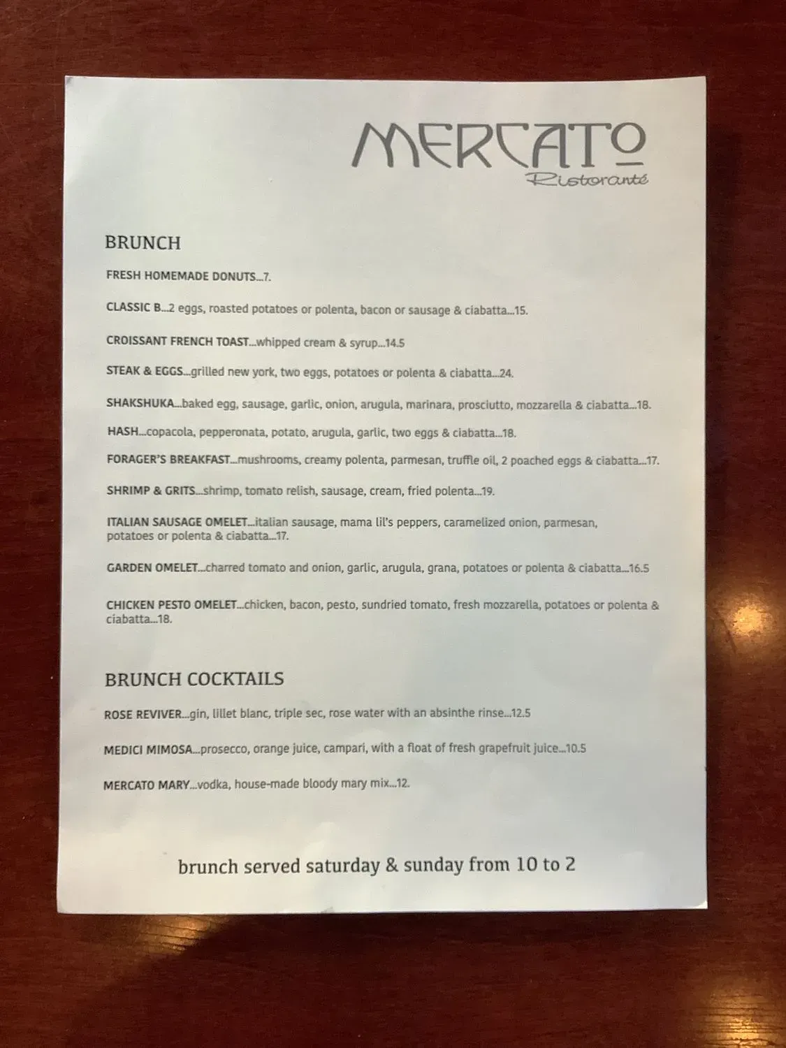 Menu 4